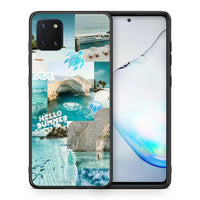 Thumbnail for Θήκη Samsung Note 10 Lite Aesthetic Summer από τη Smartfits με σχέδιο στο πίσω μέρος και μαύρο περίβλημα | Samsung Note 10 Lite Aesthetic Summer case with colorful back and black bezels