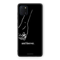 Thumbnail for Samsung Note 10 Lite Always & Forever 2 Θήκη Αγίου Βαλεντίνου από τη Smartfits με σχέδιο στο πίσω μέρος και μαύρο περίβλημα | Smartphone case with colorful back and black bezels by Smartfits