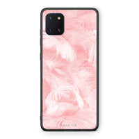 Thumbnail for 33 - Samsung Note 10 Lite Pink Feather Boho case, cover, bumper