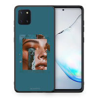 Thumbnail for Θήκη Samsung Note 10 Lite Cry An Ocean από τη Smartfits με σχέδιο στο πίσω μέρος και μαύρο περίβλημα | Samsung Note 10 Lite Cry An Ocean case with colorful back and black bezels