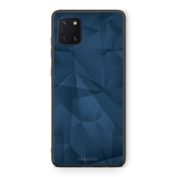 Thumbnail for 39 - Samsung Note 10 Lite Blue Abstract Geometric case, cover, bumper