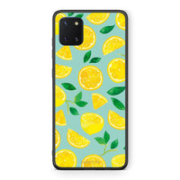 Thumbnail for Samsung Note 10 Lite Lemons θήκη από τη Smartfits με σχέδιο στο πίσω μέρος και μαύρο περίβλημα | Smartphone case with colorful back and black bezels by Smartfits