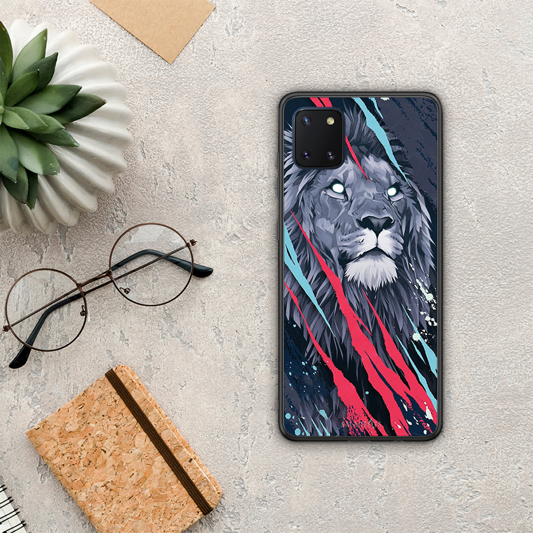 PopArt Lion Designer - Samsung Galaxy Note 10 Lite case