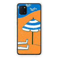 Thumbnail for Samsung Note 10 Lite Summering Θήκη από τη Smartfits με σχέδιο στο πίσω μέρος και μαύρο περίβλημα | Smartphone case with colorful back and black bezels by Smartfits