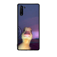 Thumbnail for Samsung Note 10 Meme Duck θήκη από τη Smartfits με σχέδιο στο πίσω μέρος και μαύρο περίβλημα | Smartphone case with colorful back and black bezels by Smartfits