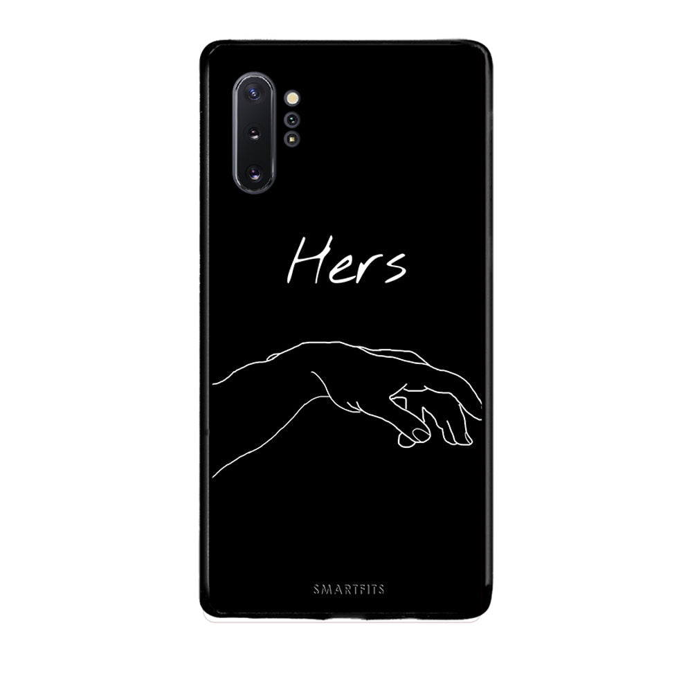 Samsung Note 10+ Aeshetic Love 1 Θήκη Αγίου Βαλεντίνου από τη Smartfits με σχέδιο στο πίσω μέρος και μαύρο περίβλημα | Smartphone case with colorful back and black bezels by Smartfits