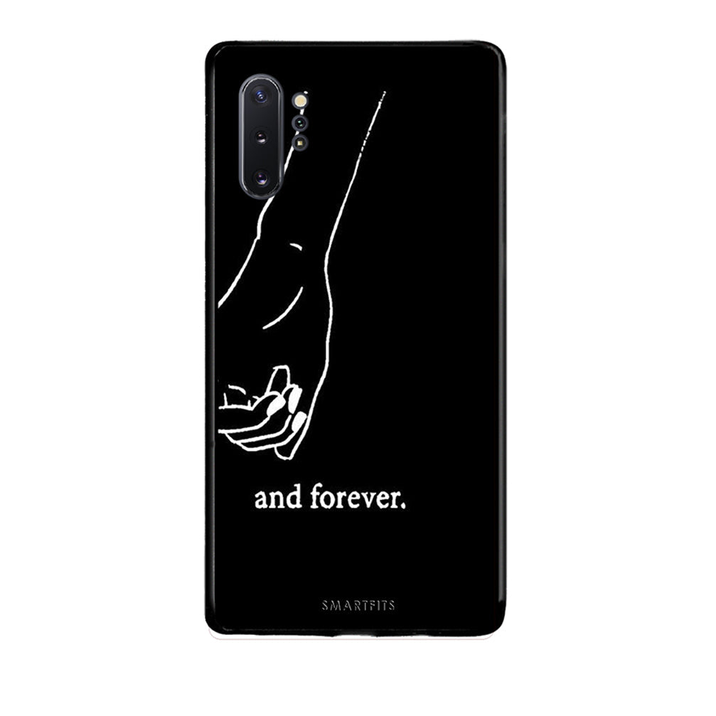 Samsung Note 10+ Always & Forever 2 Θήκη Αγίου Βαλεντίνου από τη Smartfits με σχέδιο στο πίσω μέρος και μαύρο περίβλημα | Smartphone case with colorful back and black bezels by Smartfits