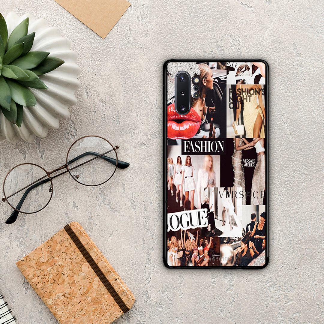Collage Fashion - Samsung Galaxy Note 10+ case