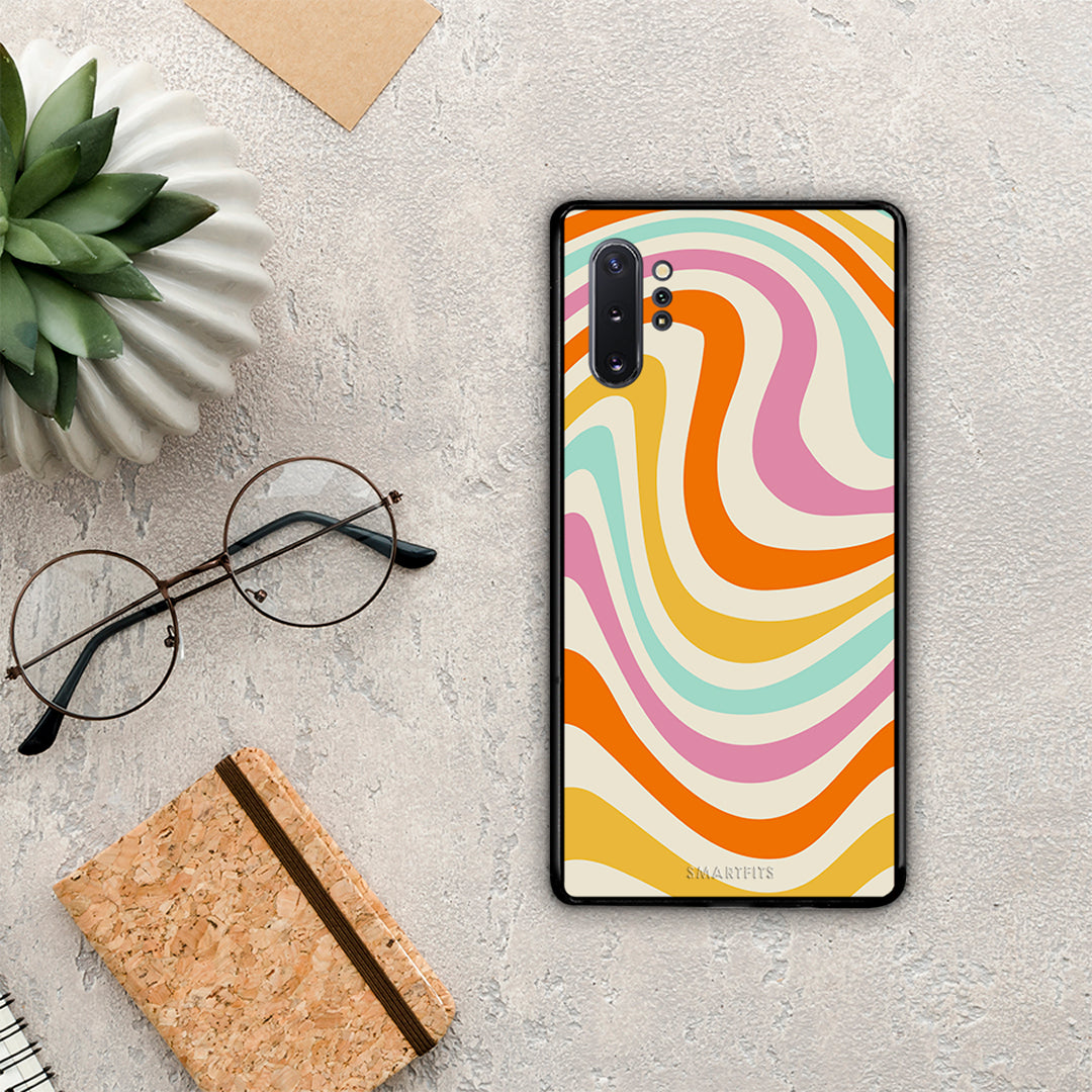 Colorful Waves - Samsung Galaxy Note 10+ case