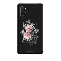 Thumbnail for 4 - Samsung Note 10+ Frame Flower case, cover, bumper