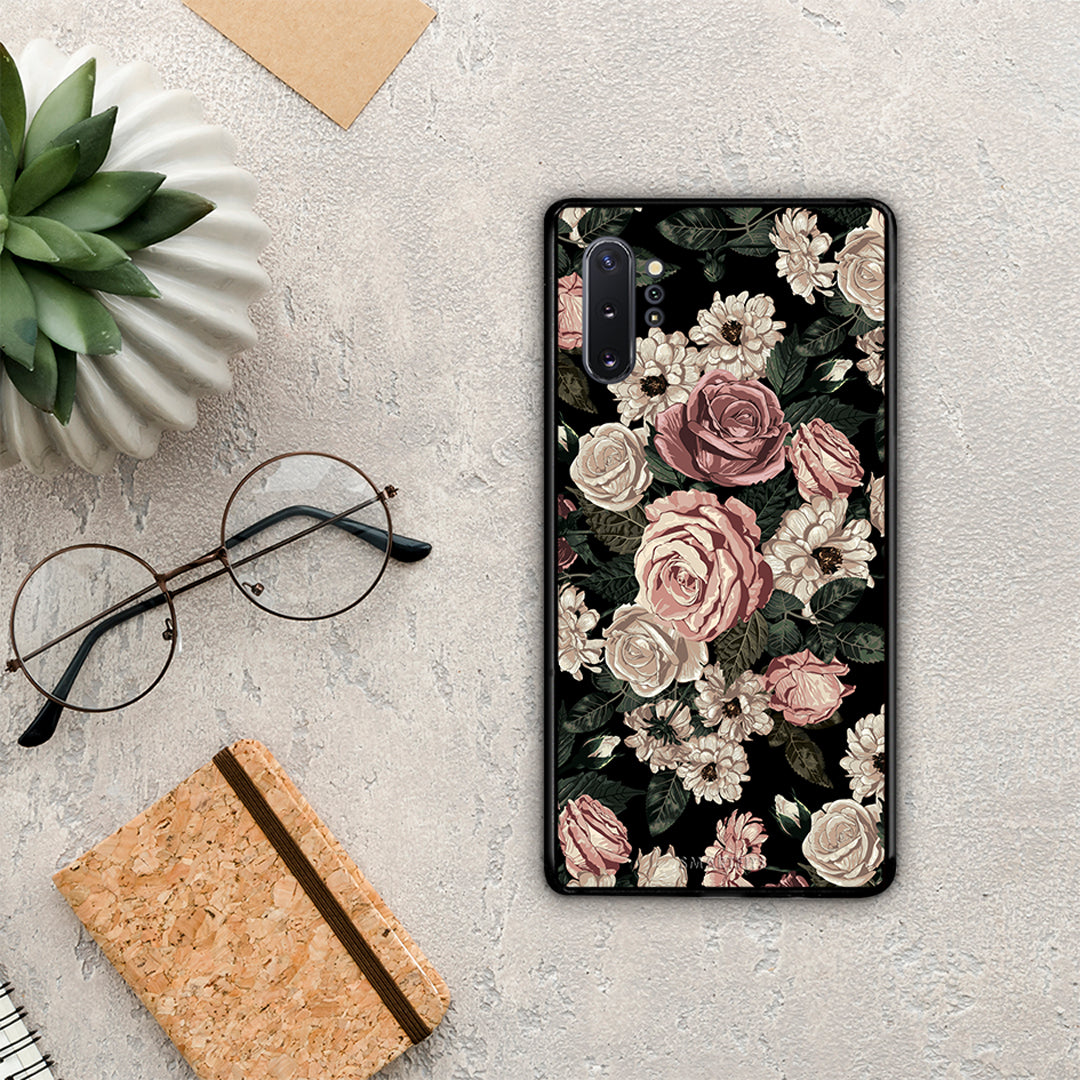 Flower Wild Roses - Samsung Galaxy Note 10+ Case