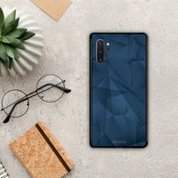 Thumbnail for Geometric Blue Abstract - Samsung Galaxy Note 10+ case