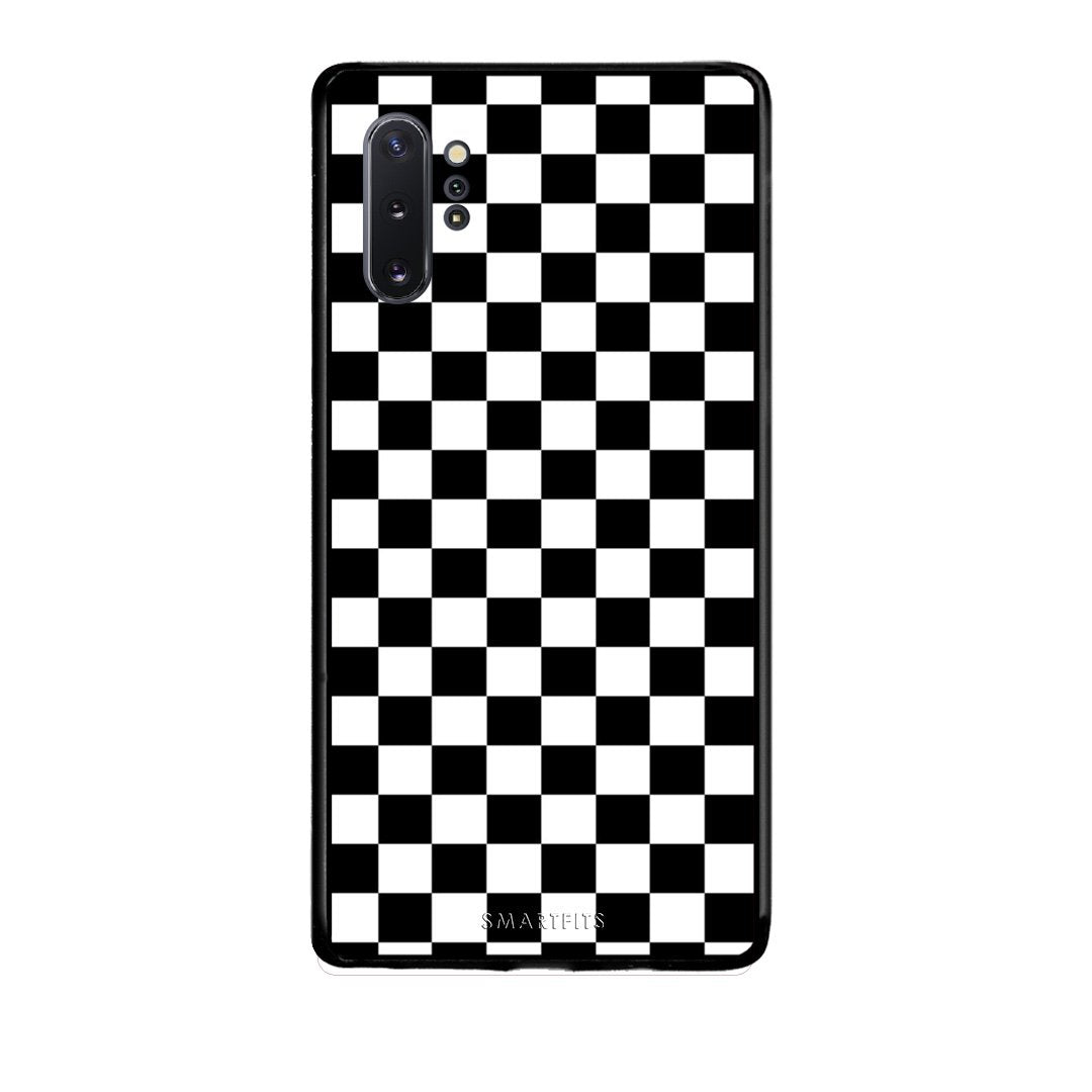 4 - Samsung Note 10+ Squares Geometric case, cover, bumper