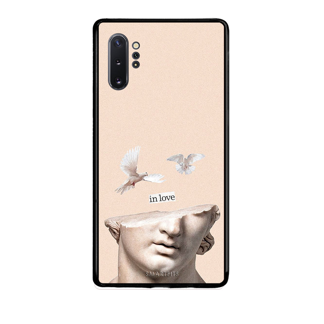 Samsung Note 10+ In Love θήκη από τη Smartfits με σχέδιο στο πίσω μέρος και μαύρο περίβλημα | Smartphone case with colorful back and black bezels by Smartfits