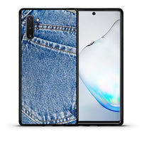 Thumbnail for Θήκη Samsung Note 10+ Jeans Pocket από τη Smartfits με σχέδιο στο πίσω μέρος και μαύρο περίβλημα | Samsung Note 10+ Jeans Pocket case with colorful back and black bezels