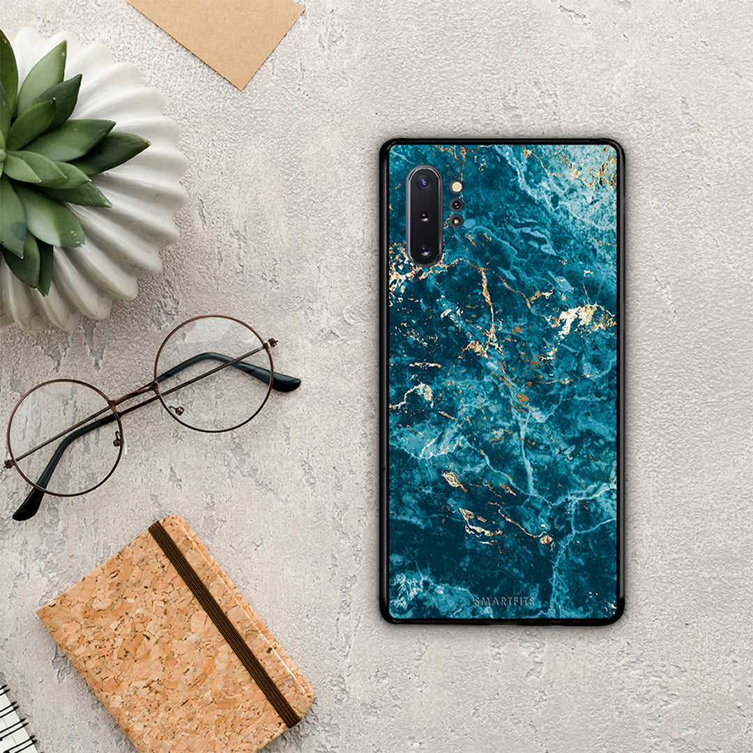 Marble Blue - Samsung Galaxy Note 10+ case