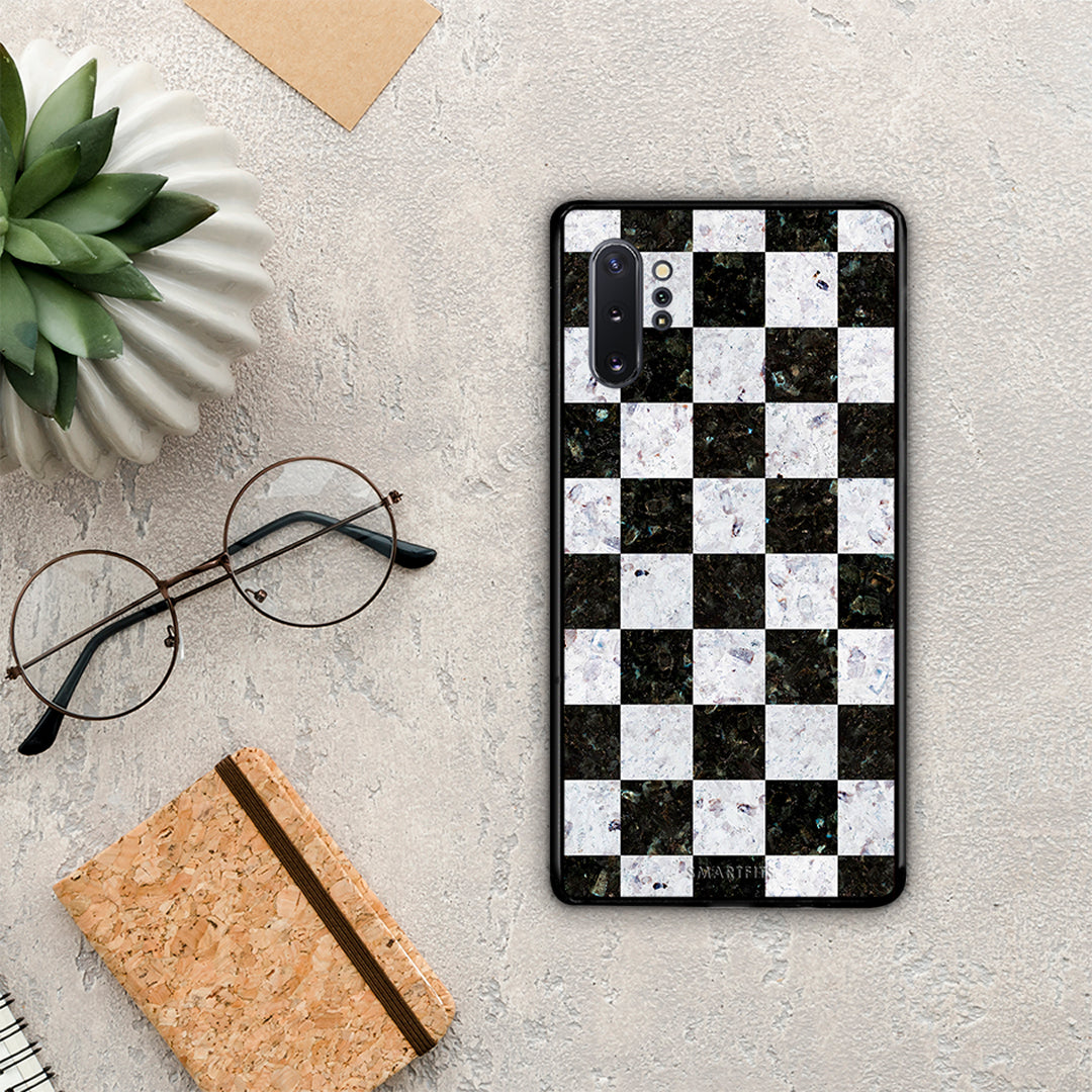 Marble Square Geometric - Samsung Galaxy Note 10+ Case
