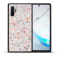 Thumbnail for Θήκη Samsung Note 10+ Marble Terrazzo από τη Smartfits με σχέδιο στο πίσω μέρος και μαύρο περίβλημα | Samsung Note 10+ Marble Terrazzo case with colorful back and black bezels