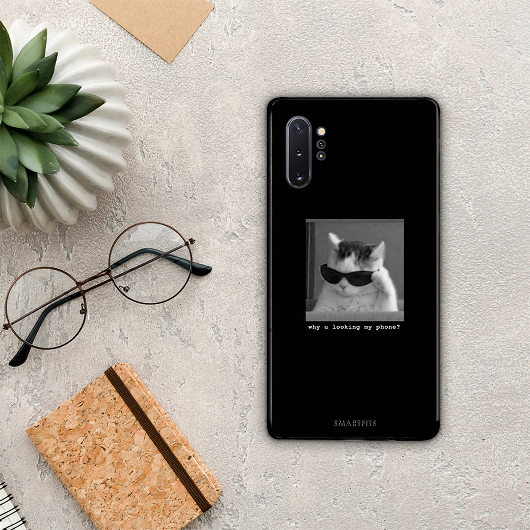 Meme Cat - Samsung Galaxy Note 10+ Case