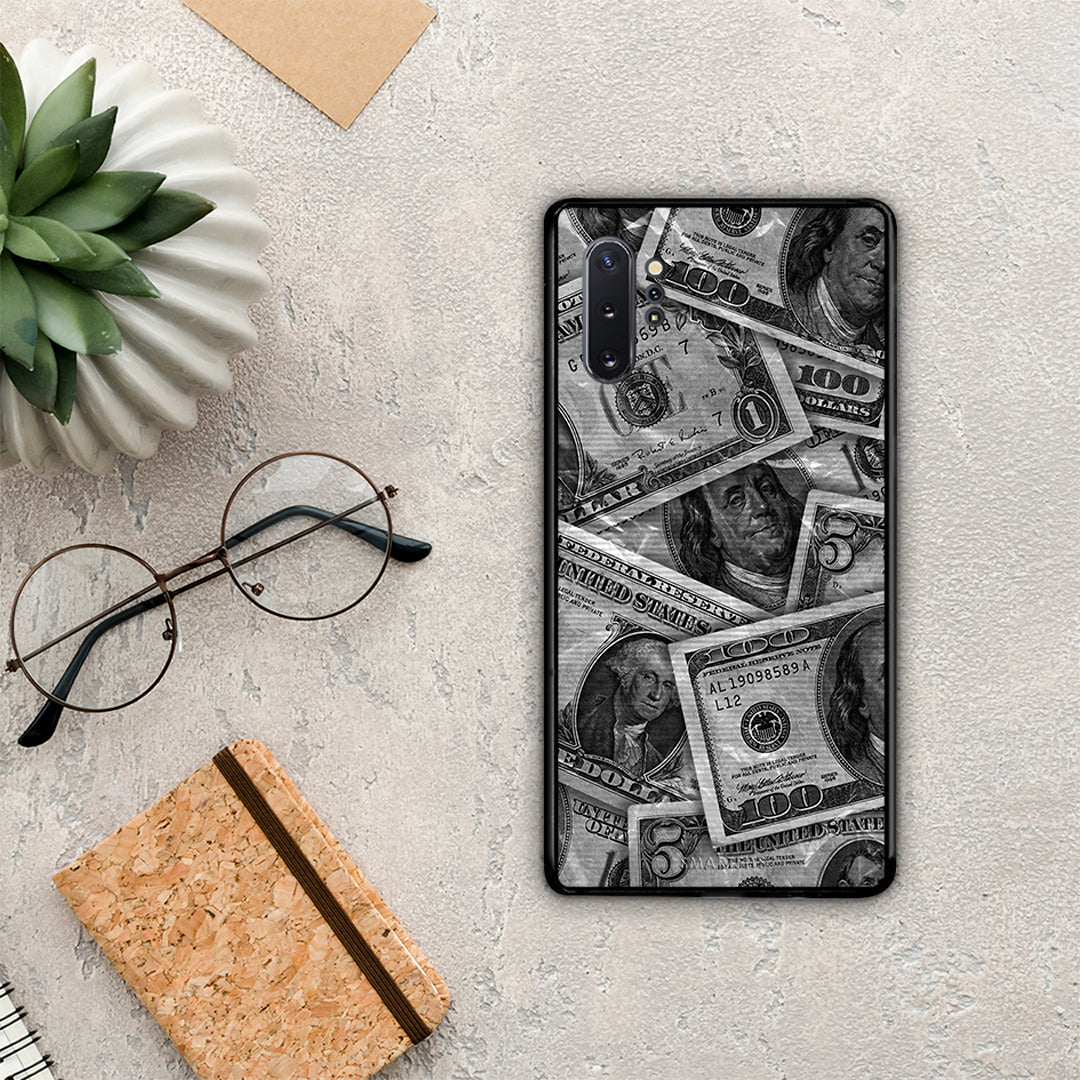 Money Dollars - Samsung Galaxy Note 10+ Case