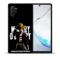 Thumbnail for Θήκη Samsung Note 10+ Pirate King από τη Smartfits με σχέδιο στο πίσω μέρος και μαύρο περίβλημα | Samsung Note 10+ Pirate King case with colorful back and black bezels