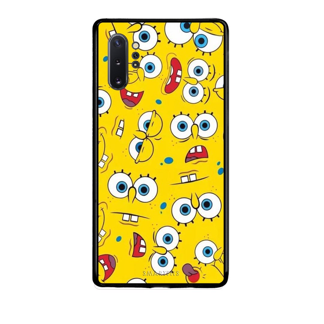 4 - Samsung Note 10+ Sponge PopArt case, cover, bumper