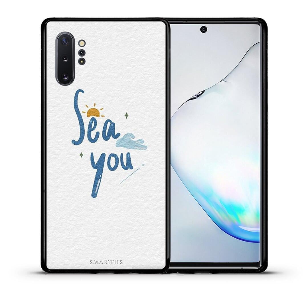 Θήκη Samsung Note 10+ Sea You από τη Smartfits με σχέδιο στο πίσω μέρος και μαύρο περίβλημα | Samsung Note 10+ Sea You case with colorful back and black bezels