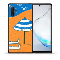 Thumbnail for Θήκη Samsung Note 10+ Summering από τη Smartfits με σχέδιο στο πίσω μέρος και μαύρο περίβλημα | Samsung Note 10+ Summering case with colorful back and black bezels