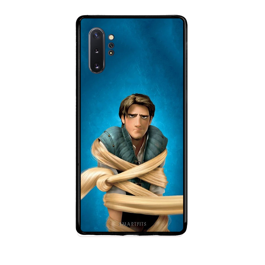 Samsung Note 10+ Tangled 1 Θήκη Αγίου Βαλεντίνου από τη Smartfits με σχέδιο στο πίσω μέρος και μαύρο περίβλημα | Smartphone case with colorful back and black bezels by Smartfits