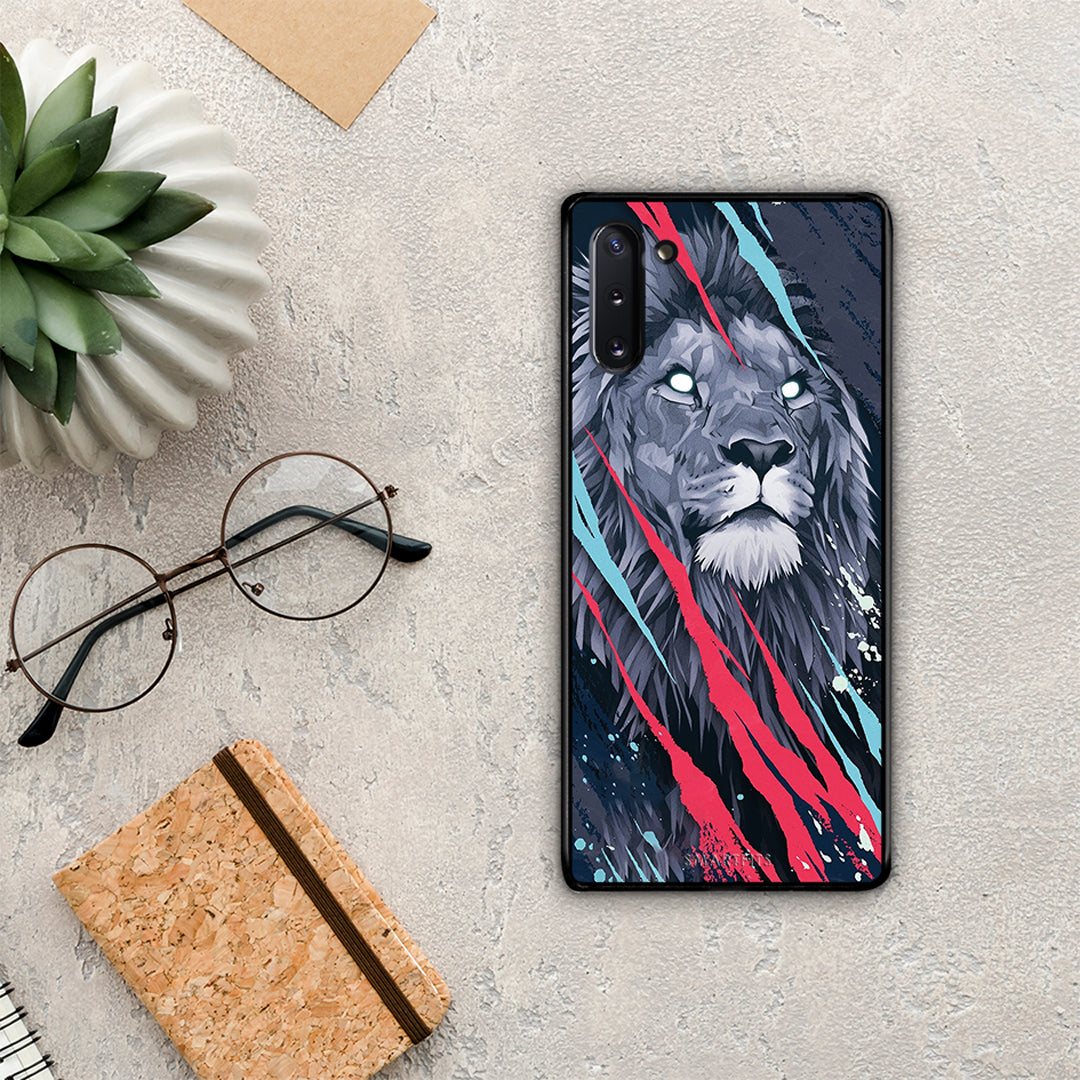 PopArt Lion Designer - Samsung Galaxy Note 10 case 