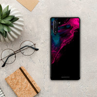 Thumbnail for Watercolor Pink Black - Samsung Galaxy Note 10 case
