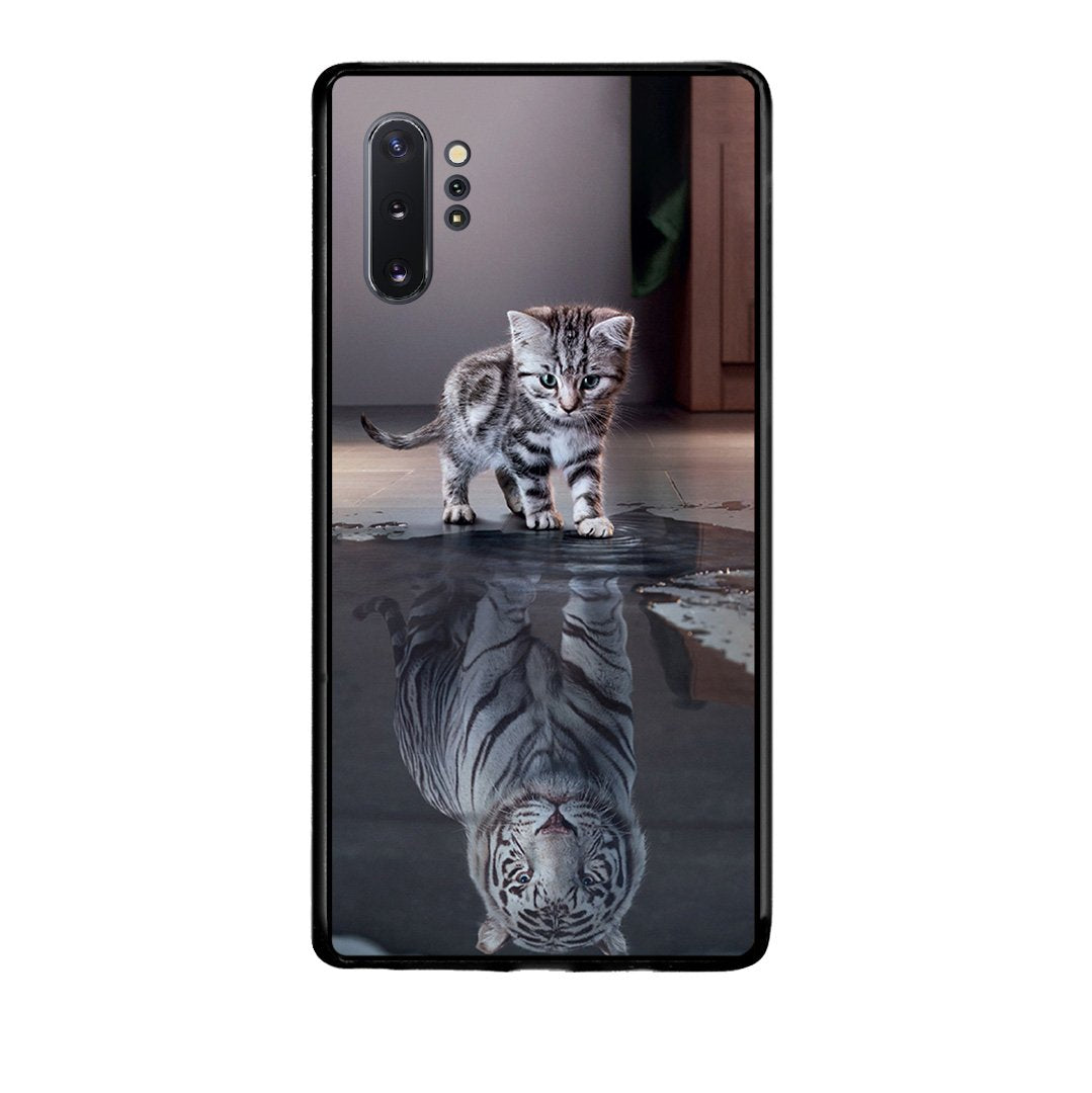 4 - Samsung Note 10+ Tiger Cute case, cover, bumper