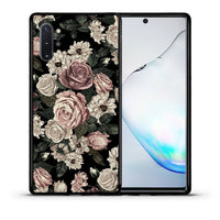 Thumbnail for Θήκη Samsung Note 10+ Wild Roses Flower από τη Smartfits με σχέδιο στο πίσω μέρος και μαύρο περίβλημα | Samsung Note 10+ Wild Roses Flower case with colorful back and black bezels