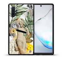 Thumbnail for Θήκη Samsung Note 10+ Woman Statue από τη Smartfits με σχέδιο στο πίσω μέρος και μαύρο περίβλημα | Samsung Note 10+ Woman Statue case with colorful back and black bezels