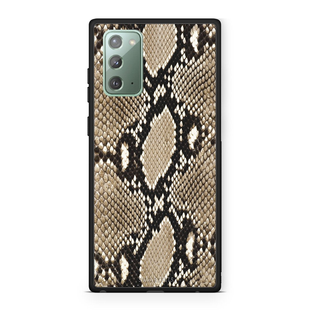 23 - Samsung Note 20  Fashion Snake Animal case, cover, bumper