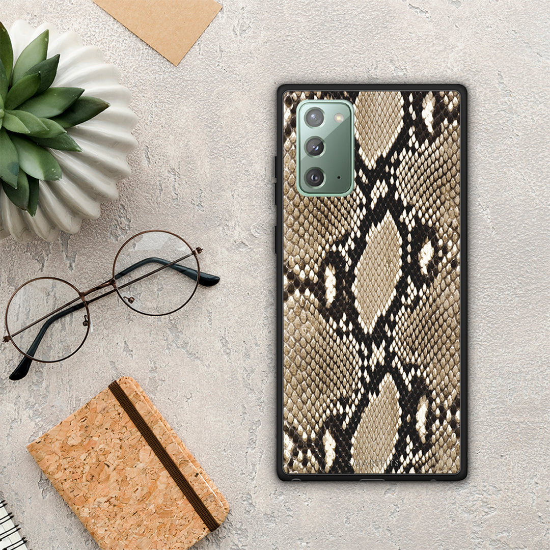 Animal Fashion Snake - Samsung Galaxy Note 20 θήκη