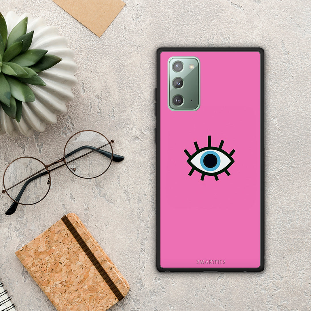 Blue Eye Pink - Samsung Galaxy Note 20 case