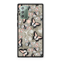 Thumbnail for 135 - Samsung Note 20  Butterflies Boho case, cover, bumper