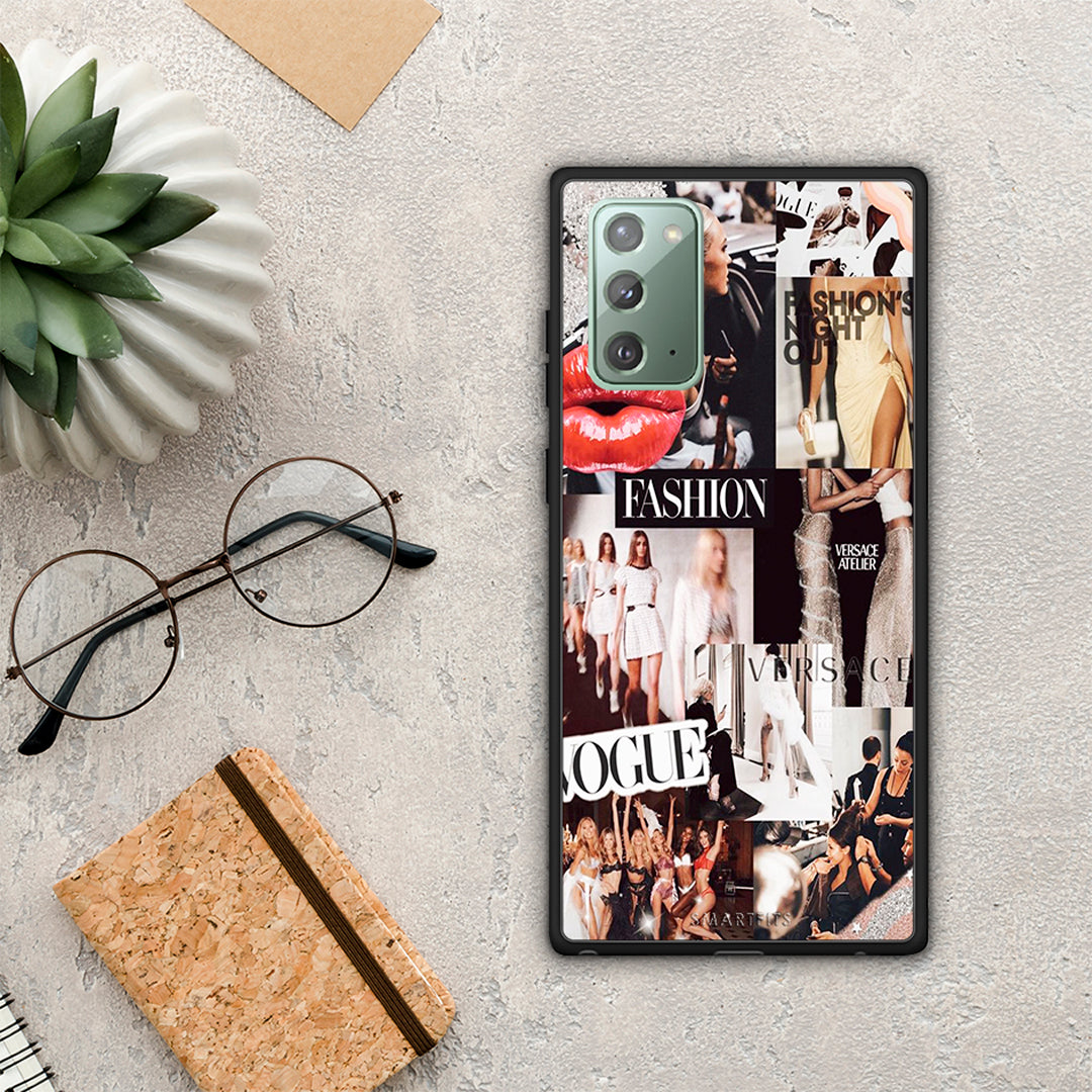 Collage Fashion - Samsung Galaxy Note 20 θήκη