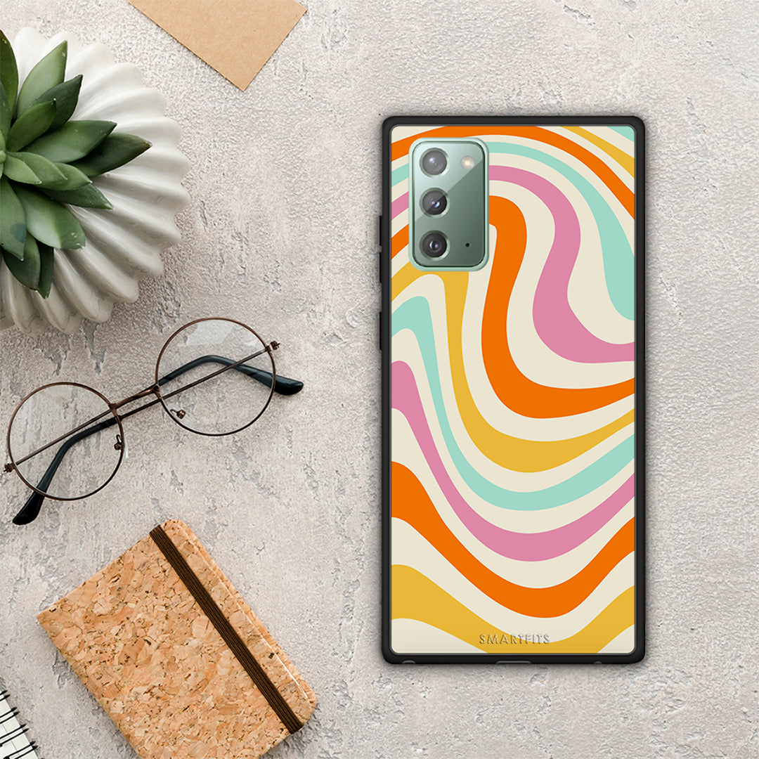 Colorful Waves - Samsung Galaxy Note 20 case