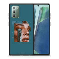 Thumbnail for Θήκη Samsung Note 20 Cry An Ocean από τη Smartfits με σχέδιο στο πίσω μέρος και μαύρο περίβλημα | Samsung Note 20 Cry An Ocean case with colorful back and black bezels