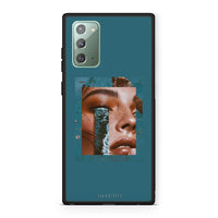 Thumbnail for Samsung Note 20 Cry An Ocean θήκη από τη Smartfits με σχέδιο στο πίσω μέρος και μαύρο περίβλημα | Smartphone case with colorful back and black bezels by Smartfits