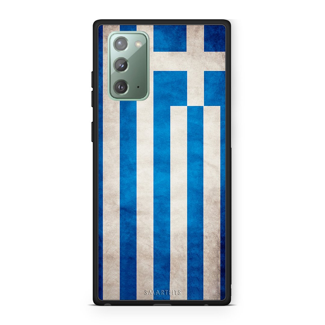 4 - Samsung Note 20 Greece Flag case, cover, bumper