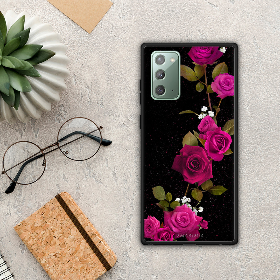 Flower Red Roses - Samsung Galaxy Note 20 Case