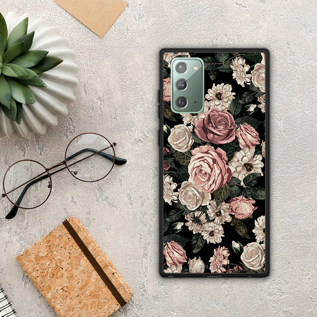 Flower Wild Roses - Samsung Galaxy Note 20 case