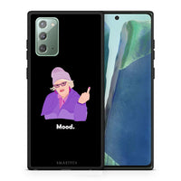 Thumbnail for Θήκη Samsung Note 20 Grandma Mood Black από τη Smartfits με σχέδιο στο πίσω μέρος και μαύρο περίβλημα | Samsung Note 20 Grandma Mood Black case with colorful back and black bezels