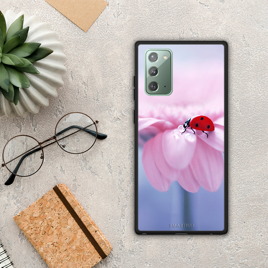 Ladybug Flower - Samsung Galaxy Note 20 Case