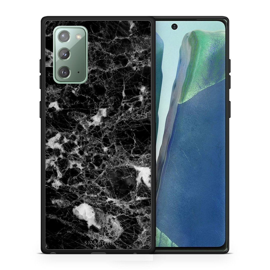Θήκη Samsung Note 20 Male Marble από τη Smartfits με σχέδιο στο πίσω μέρος και μαύρο περίβλημα | Samsung Note 20 Male Marble case with colorful back and black bezels