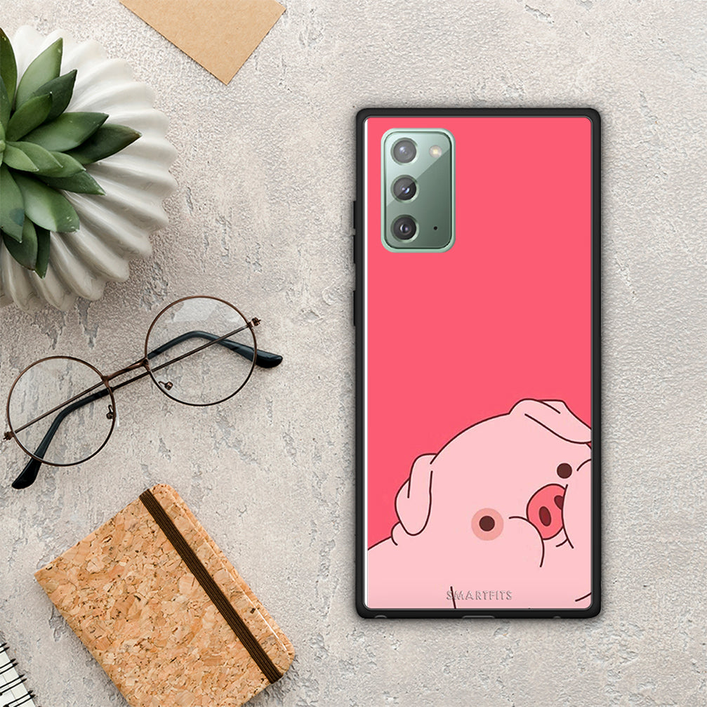 Pig Love 1 - Samsung Galaxy Note 20 θήκη
