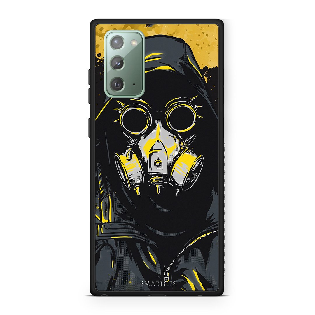 4 - Samsung Note 20 Mask PopArt case, cover, bumper